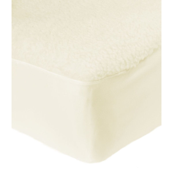 Wayfair Basics™ Super Soft Fleece Hypoallergenic Mattress Protector